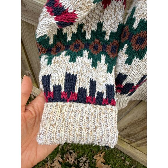 Vintage Gulf Traders Winter Sweater (L, shown on a size 6) - Picture 3 of 9